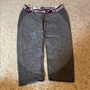 Gymshark Charcoal and Maroon Leggings